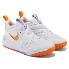 Nike Team Hustle D11 Basketball Shoes Little Kid Boy Girl New White Multi Sz 11c