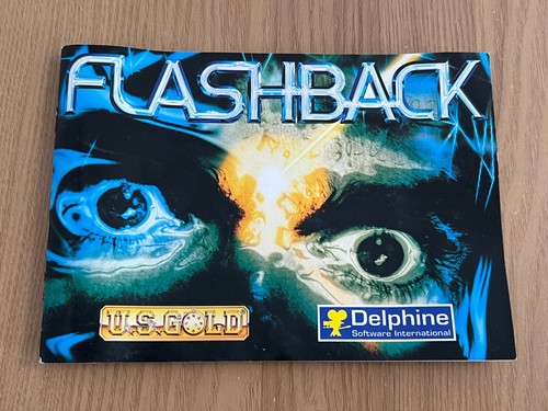 Amiga Delphine Flashback Game - Very Rare & Working -👽👾Retro Gift Idea👾👽 - Afbeelding 16 van 24