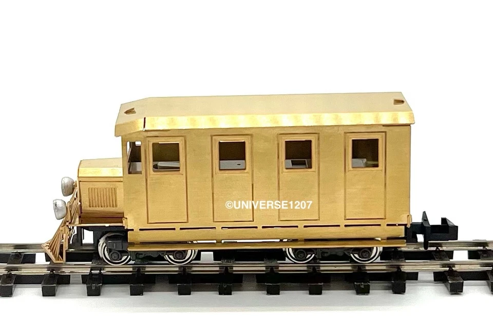 HOn30/HOe/HOn2-1/2 Aru-Model SR&RL Narrow Gauge Railbus RTR H0e Brass Railcar - Image 3 of 4