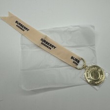 Burberry Goddess Gold Keychain With Ribbon