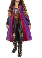 Disney Frozen 2 Princess Anna Travel Dress, Halloween Costume Dress, Size 4-6X