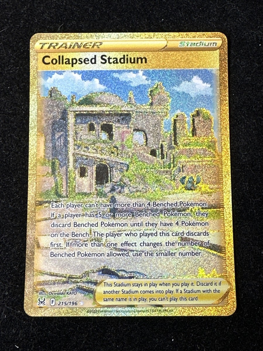 pokemon gold stadium cards Pokemon - Beach Court 263/182 - Paradox Rift - Hyper Rare - Gold Foil