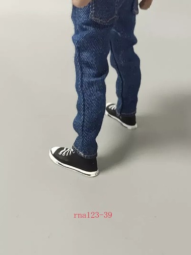 1/12 Scale Men Shoes casual Sneakers PEG BASE for 6'' Male PH SHF Action Figure - Picture 4 of 14