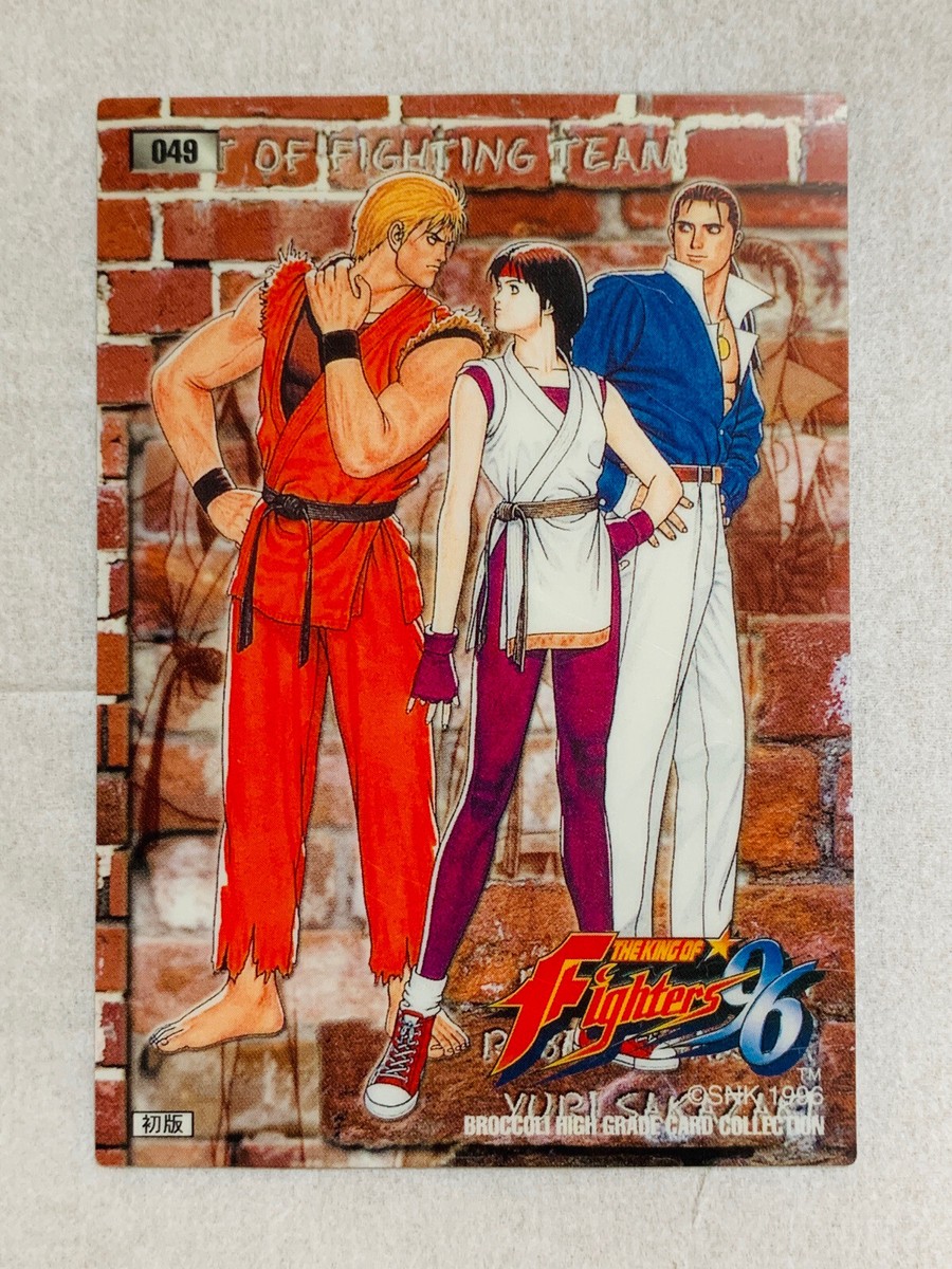 Ryo Yuri Robert Terry Andy Joe The King Of Fighters KOF Card SNK