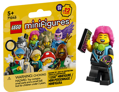 LEGO 71045 Collectible Minifigures Series 25 E-Sports Gamer Opened