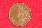 1899, Rare Old Antique, Indian Head Penny, *(Collector Coin )*, (127 Years Old).