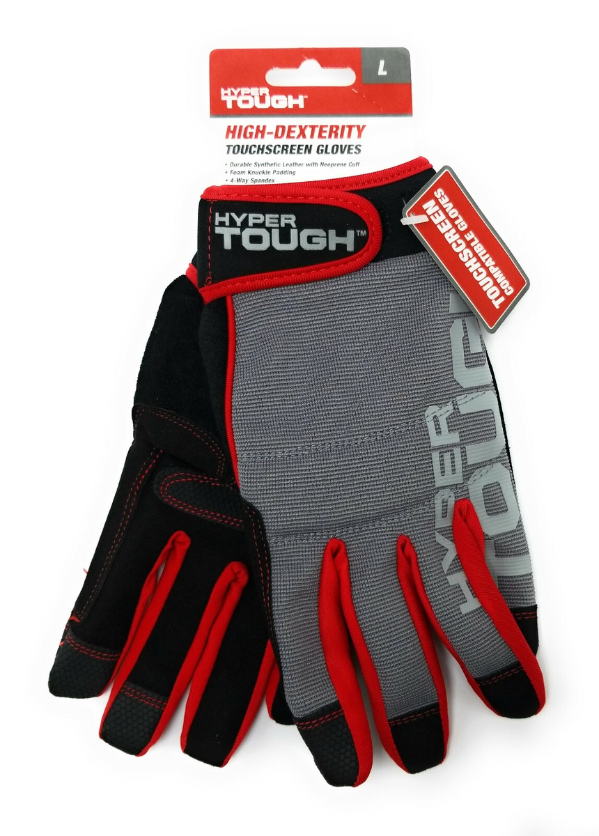 Walmart Hyper Tough Fingerless Gloves HyperTough High Dexterity