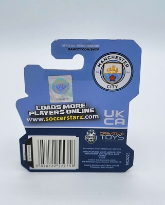 SoccerStarz Kevin De Bruyne Man City - Figurina Collezionabile 5cm (Classic Kit) - Foto 6