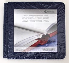 Creative Memories Blue Album White Pages NIP 7x7