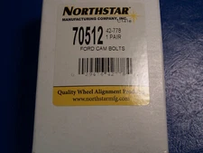 NORTHSTAR Alignment FORD Cam Bolt / Bolts Caster Camber 42-778 70512 (PAIR)  NEW