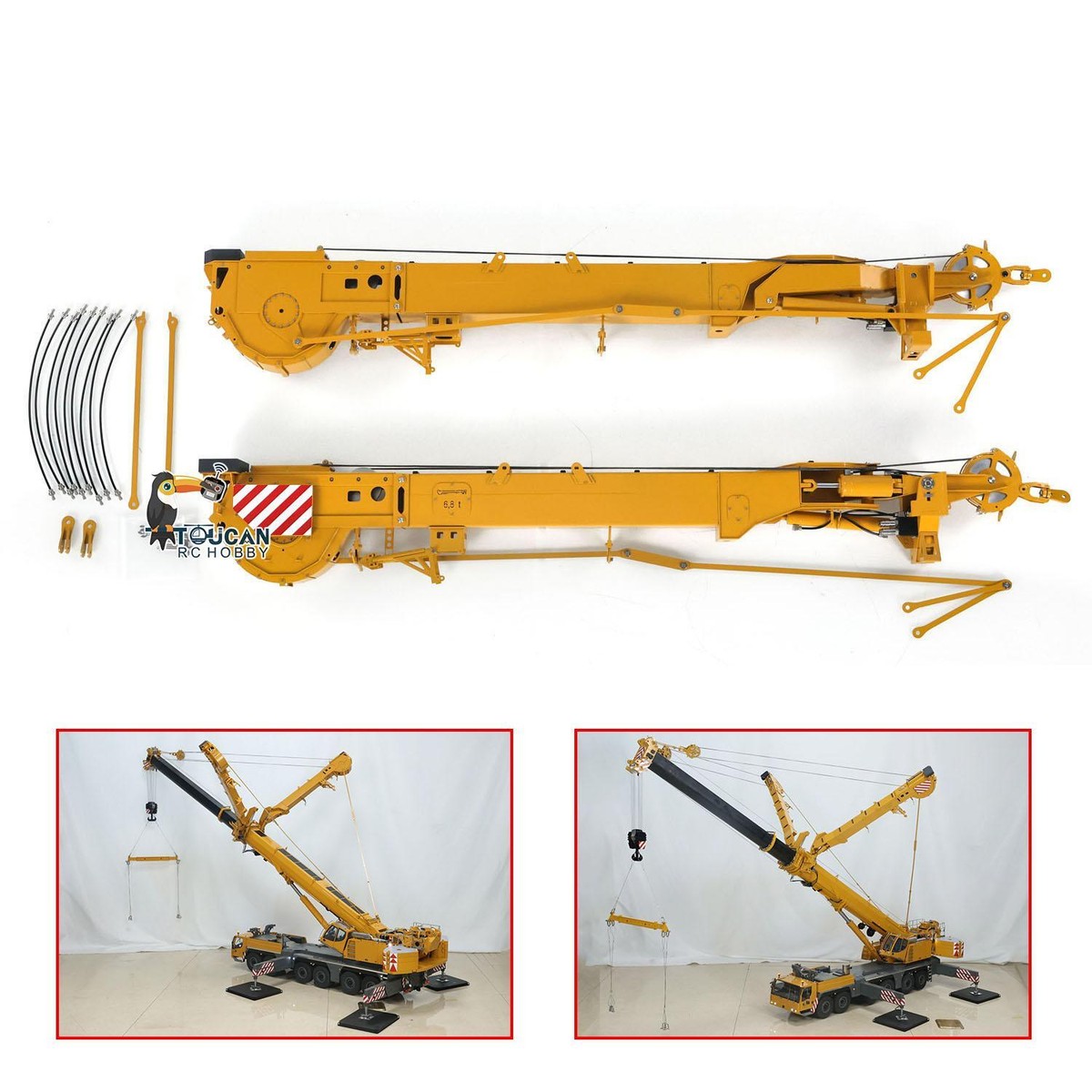 DEMAG Hydraulic HC 100 クレーン車 1/50 DEMAG HC 100 クレーン模型 1/50 スケール