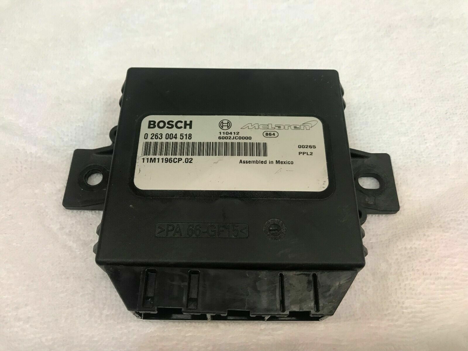 MCLAREN MP4-12C PARKING SENSOR CONTROL MODULE OEM 11M1196CP
