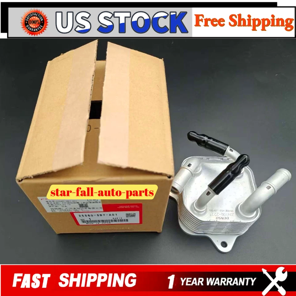 Enfriador de aceite y fluido de transmisión OEM 25560-5B7-A01 para Acura RLX 14-17 MDX 14-15 Foto 3 de 4