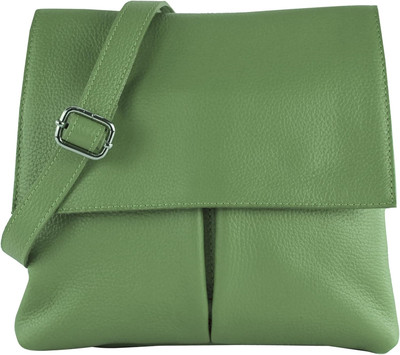 Modamoda De T63LEDER Damen Leder Umhängetasche Schultertasche Handmade in Italy