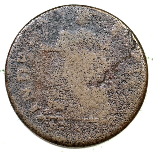 1785 3.3-F.3 R-4 Connecticut Colonial Copper Coin - Picture 2 of 2