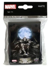 Upper Deck Marvel Deck Protector Collectible Card Sleeves Moon Knight 65 Count