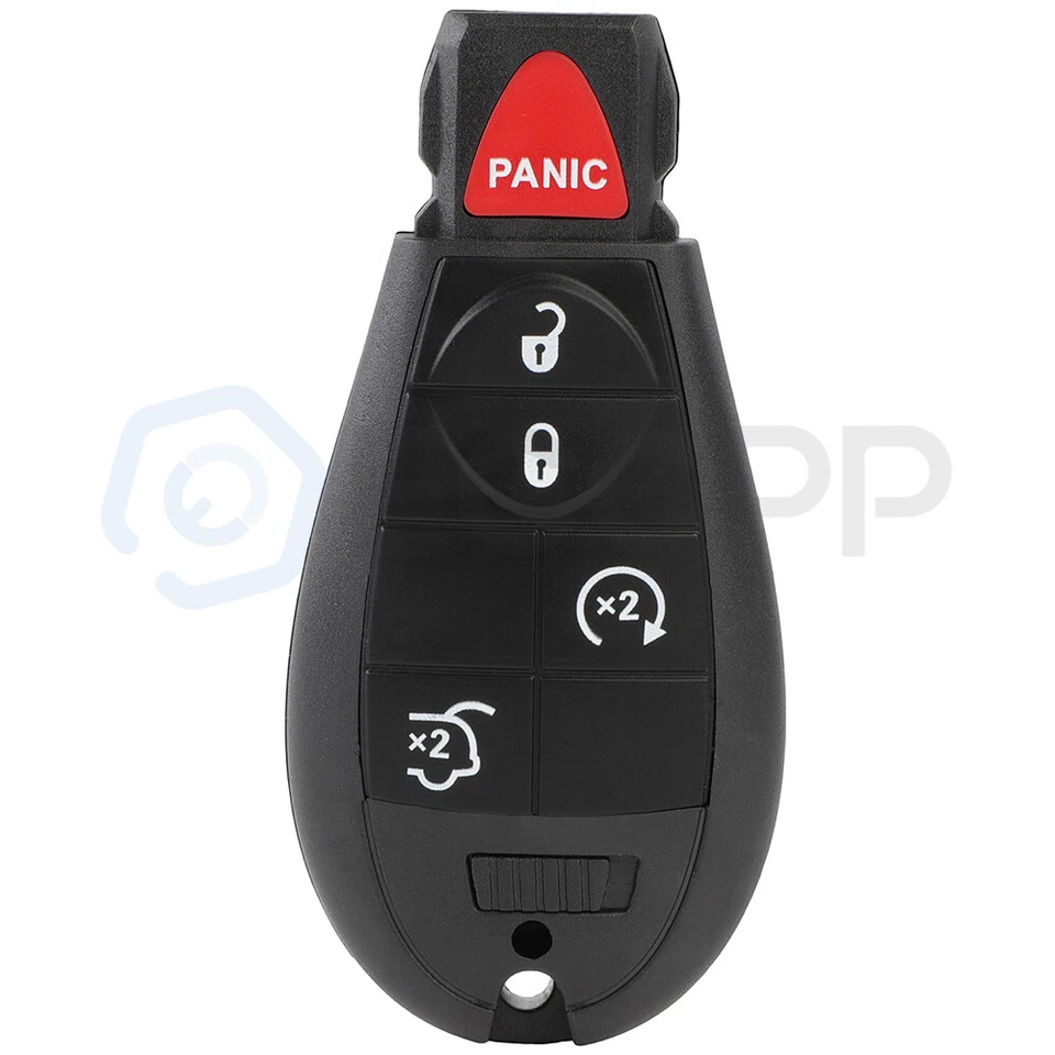 Sistema de entrada sem chave remoto 5 botões para Jeep Grand Cherokee 2008 2009 2010 - Imagem 3 de 4