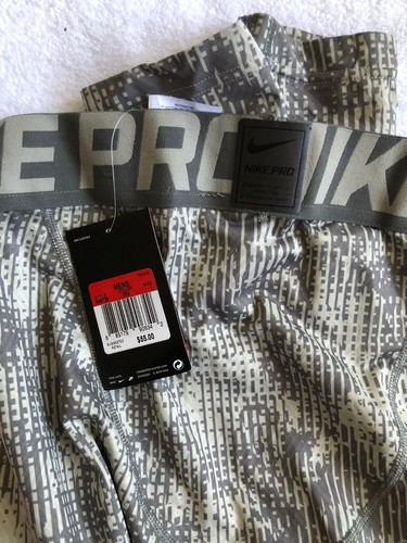 Mens New NWT L Large nike compression tights base layer pants - Picture 3 of 3