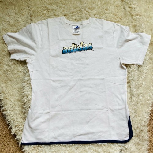 Adidas Vintage White Graphic Tee 