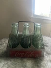 Vintage 1950s Coca-Cola Metal 6 Pack Bottle Carrier Coke Caddy Aluminum Holder