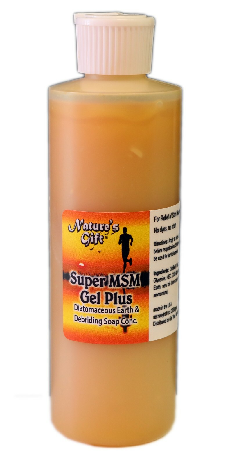NEW Super MSM Gel 9 oz ( Morgellons & Parasite Skin Cleanse) Stop Itch Now