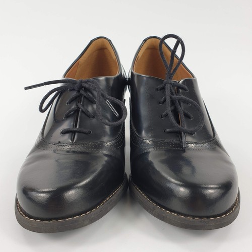 Clarks Botines Cuero Negro Tacones con Cordones Talla 4.5 - Imagen 7 de 12