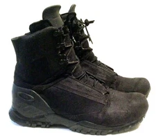 RARE OAKLEY STEALTH BLACK SI-8 TACTICAL BOOTS 10.5 Military Patrol Assault Gear