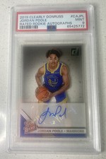 2019-20 CLEARLY DONRUSS RATED ROOKIE AUTO CLEARLY JORDAN POOLE 🔥📈