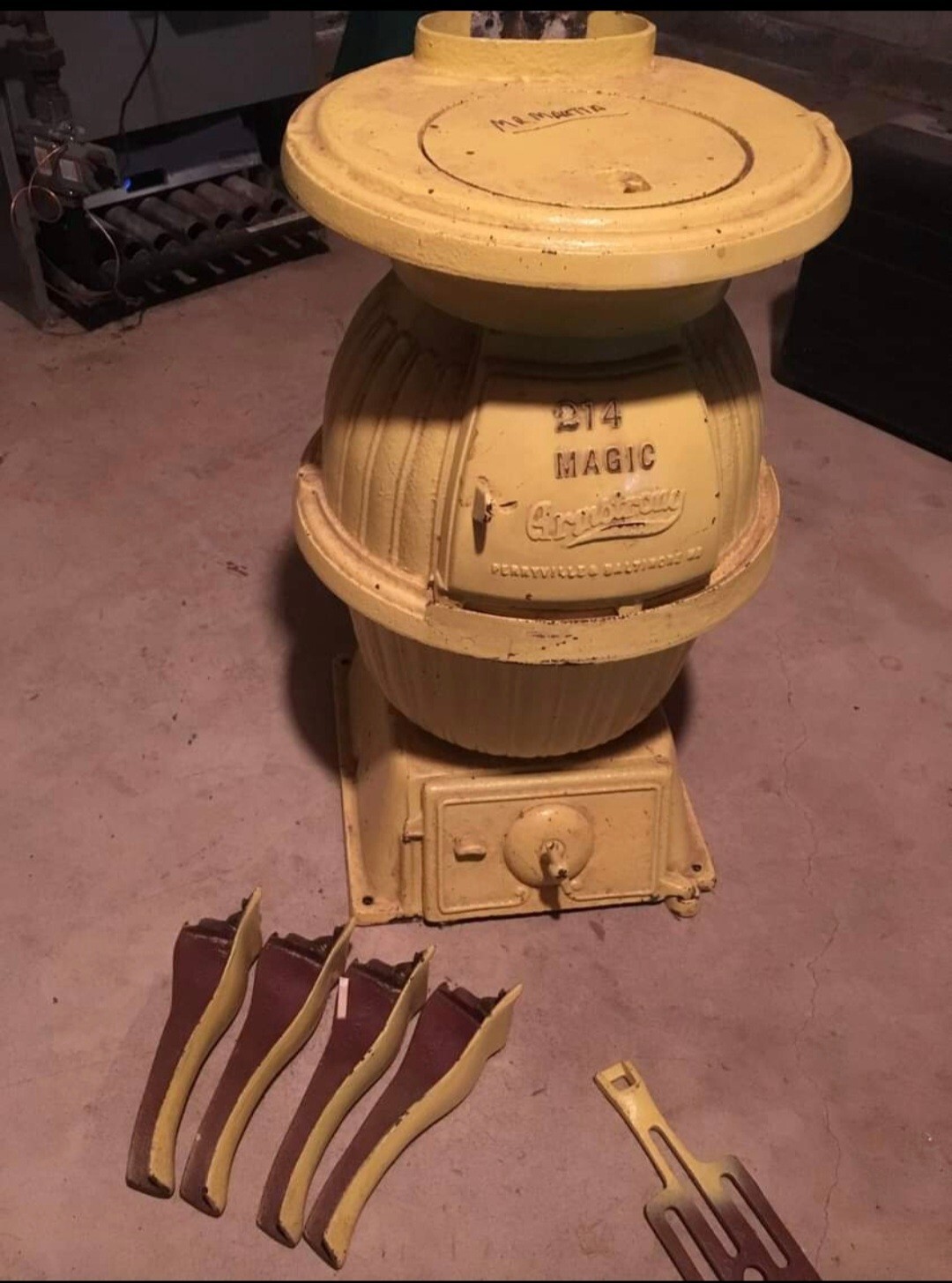 Armstrong Caboose Pot Belly Stove eBay