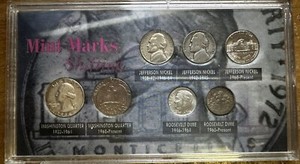 MORGAN MINT SHIFTING MINT MARKS COIN SET