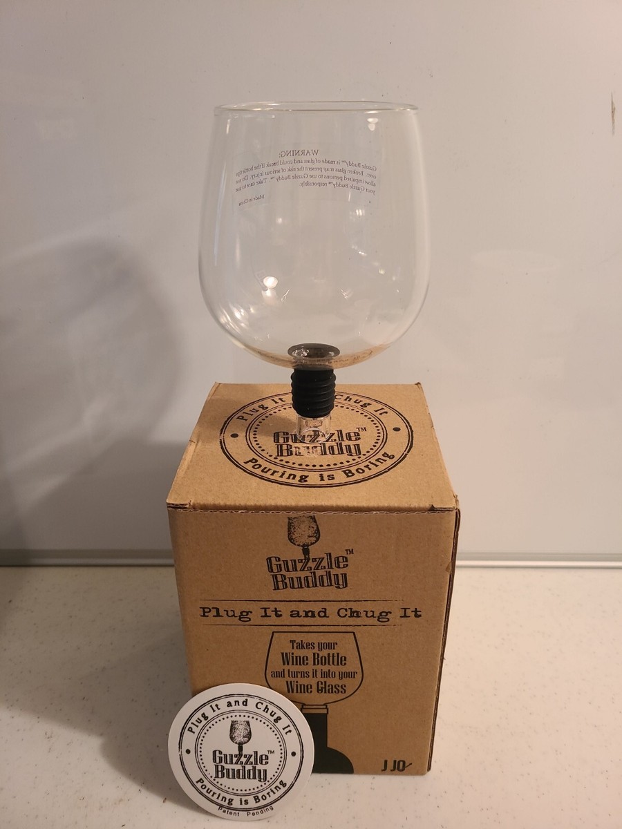 GUZZLE BUDDY: TURNS YOUR BOTTLE OF WINE INTO YOUR GLASS-As seen on Shark  Tank