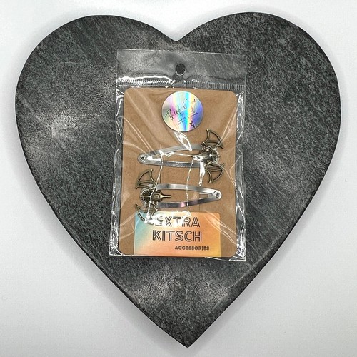 Gothic Bat Hair Clips - Bild 5 von 8