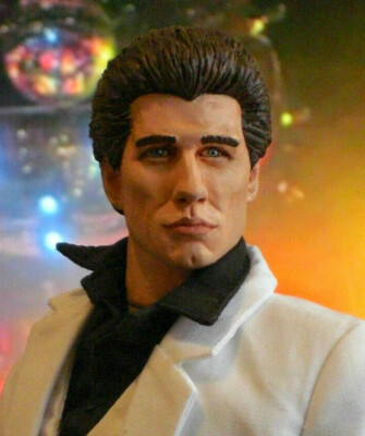 JOHN TRAVOLTA 1/6 Custom Figure SATURDAY NIGHT FEVER LP cd dvd era DOLL 