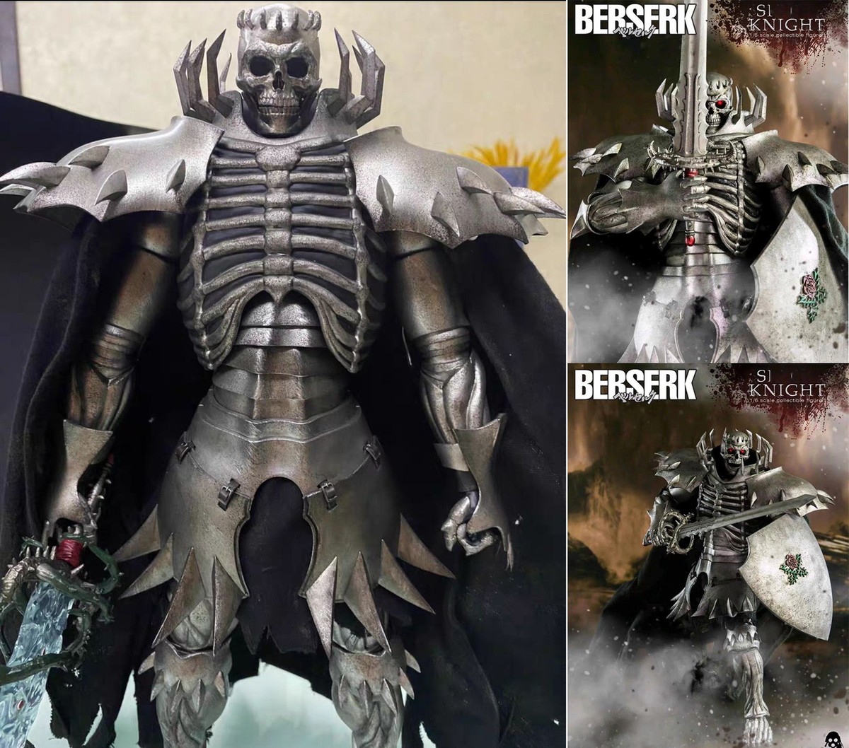 Threezero ベルセルク 髑髅の骑士 Skull Knight 1/6 BERSERKSkull Knight Exclusive Version – threezero store