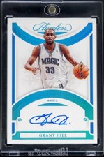 Grant Hill 2020-21 Panini Flawless Excellence Signatures Platinum #13 [1/1]