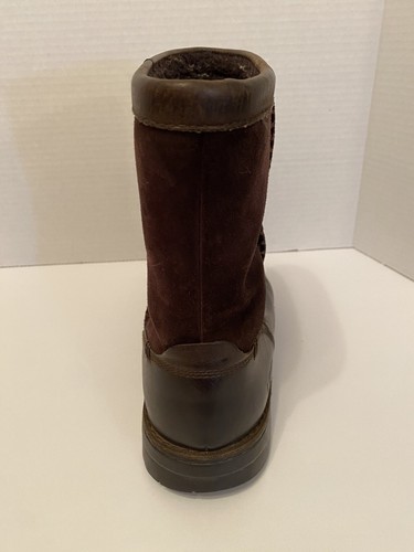 Auth UGG Forester Leather & Suede Sheepskin Snow Boots Shoes 1007796 - Sz 9 - Picture 3 of 18