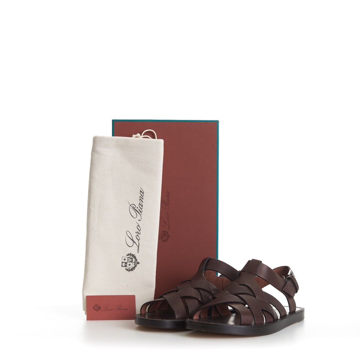 Loro Piana Kumihimo Leather Sandals Loro Piana Men main image 2