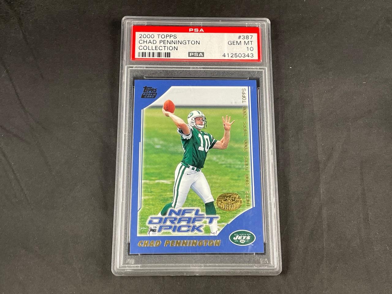 Chad Pennington Topps #387 Collection