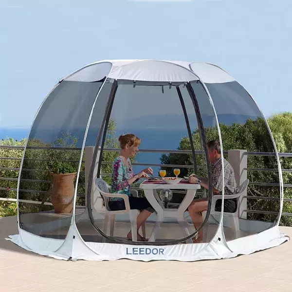 Screened hot sale portable gazebos