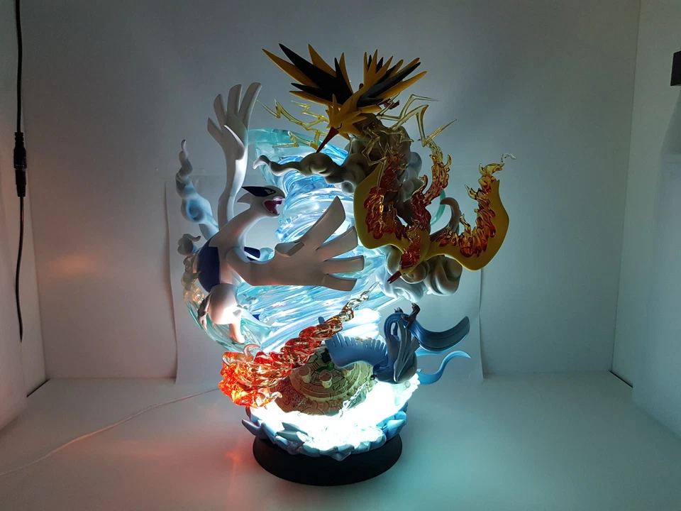 Statue Lugia & Legendary Birds - Pokémon MFC Studios - Articuno Zapdos Moltres - Photo 2/4