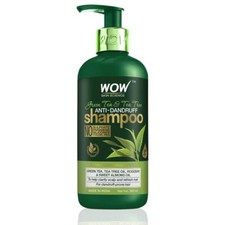 Wow Skin Science Green Tea Tea Tree Anti-Dandruff Shampoo 300ml