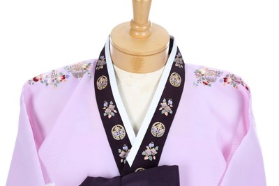 purple hanbok