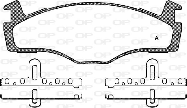 Plaquettes de frein VW Polo III 60 1.4 64 1.9 D 55 1.3 75 1.6 essieu avant