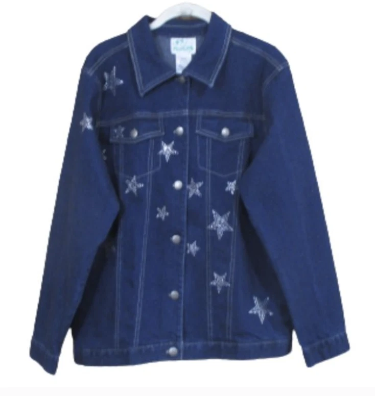 Quacker factory denim jackets sales