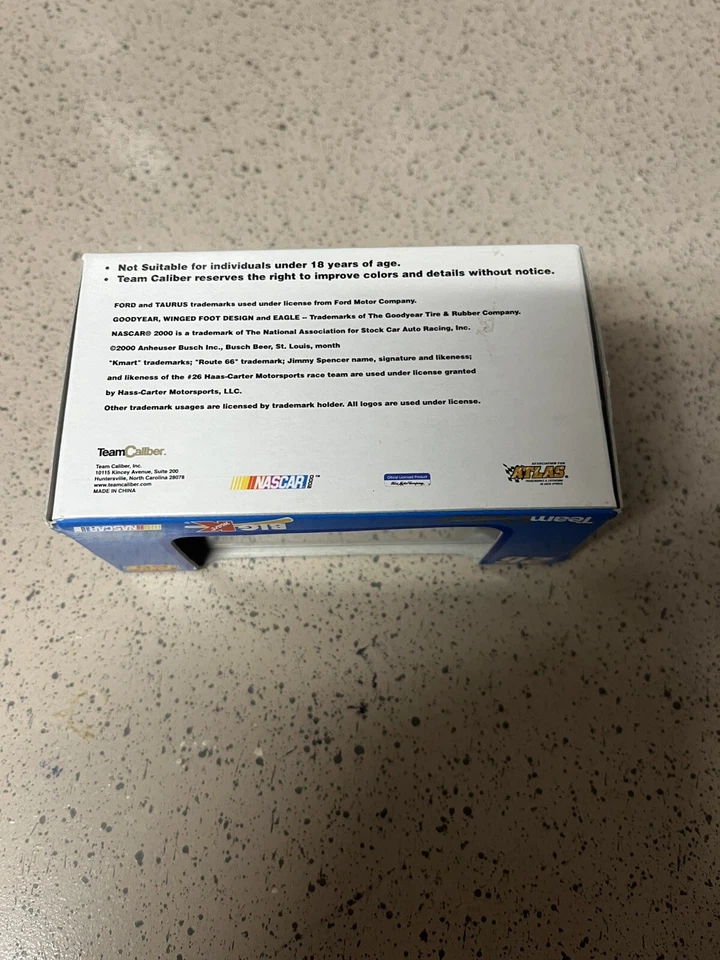 Jimmy Spencer #26 Big Kmart 2000 Ford Taurus Team Calibre 1/64 NASCAR Foto 4 de 4