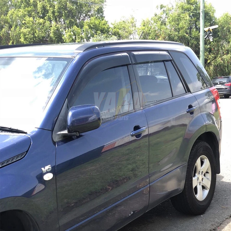 INJ protectores meteorológicos protectores climáticos adecuados para Suzuki Grand Vitara 2006-2018 Foto 3 de 4