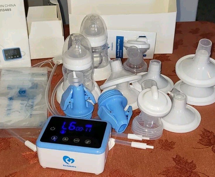 Bellababy Duo BLA801502 Clear White Double Electric Breast Feeding