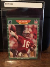 1989 Pro-Set Joe Montana Football Card #381 NM-Mint FREE SHIPPING