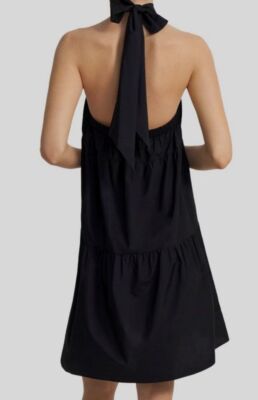 theory tiered halter dress Theory Halter Tiered Maxi Dress