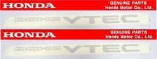Honda 99-00 Civic Si Coupe Em1 Side Dohc Vtec 2 Pcs Sticker Decal Oem